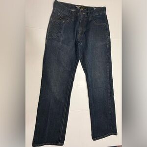 Ariat Men's Rebar M5 Straight Leg Blue Jeans Size 30x32 (0194 A1)